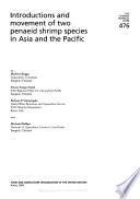libro Introductions And Movement Of Two Penaeid Shrimp Species In Asia And The Pacific